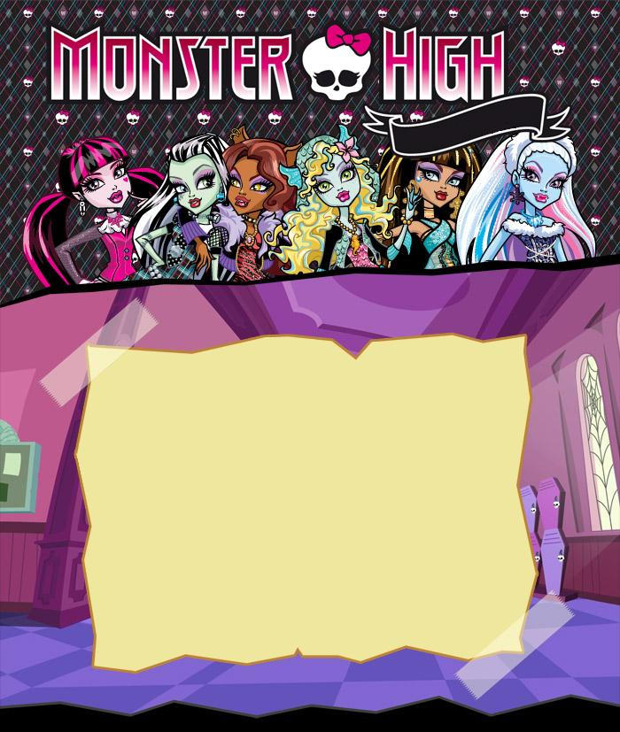 Monster High front page template by ThestralWizard on DeviantArt Monster High front page template by ThestralWizard on DeviantArt