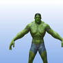 Hulk 3d Uvw mapped model