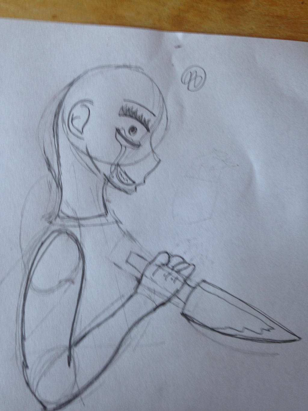 My first anime base~ sketch by ToyFoxyFangirl on DeviantArt