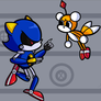 Metal Sonic and Tails Doll