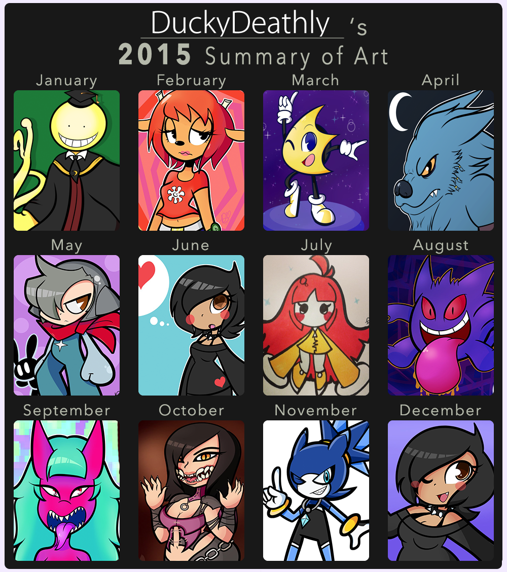 Ducky's 2015 Summary of Art