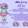 Ahiru Ref Sheet 2k18