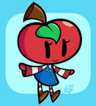 Apple Gal by DuckyDeathly