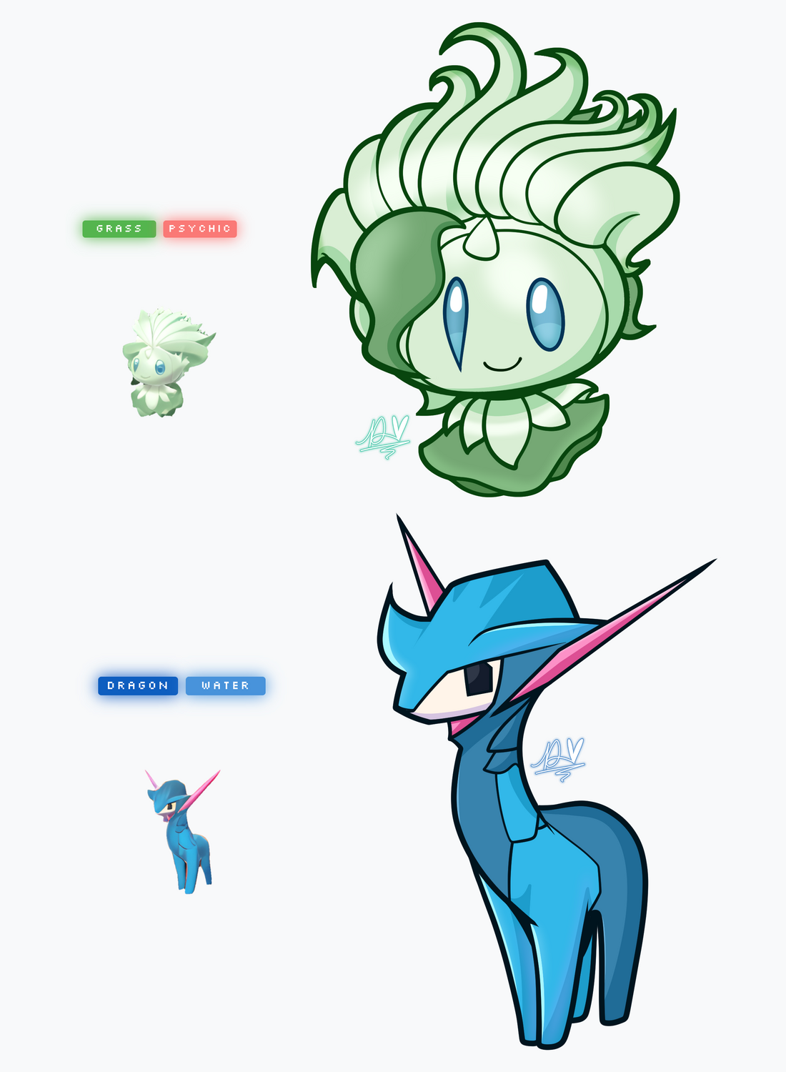 AI Art: fakemon 3 by @thekaos