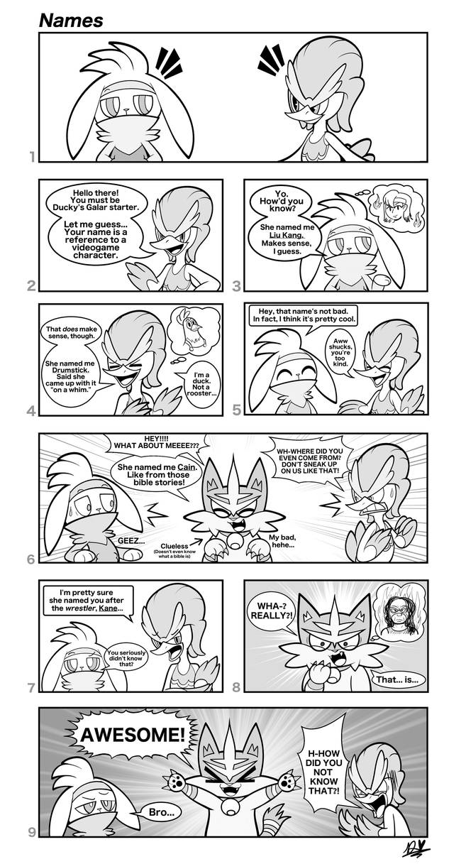 Names (A Pokemon Comic) by DuckyDeathly on DeviantArt