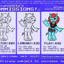 Commission Sheet Repost - Pricing Increase in July