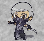 Chibi Smoke by DuckyDeathly