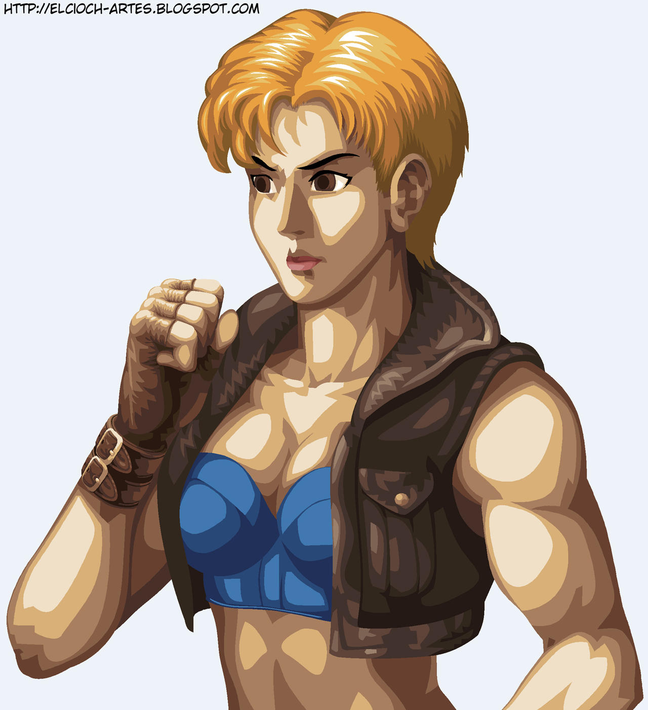 Final Fight 3 Lucia by elcioch on DeviantArt