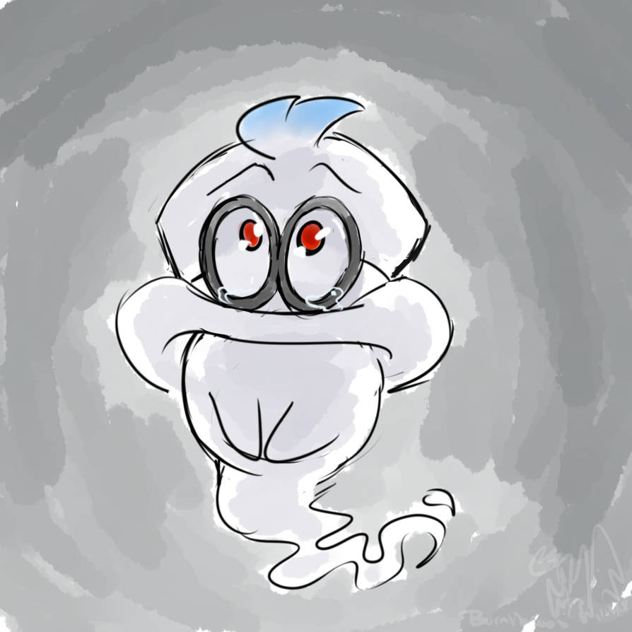 Sad cappy by burntbeebs on DeviantArt