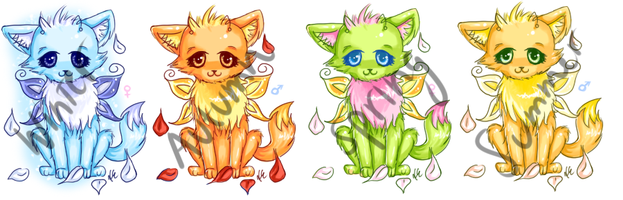 Faerie Fox Seasons Point Adoptables