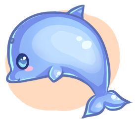 Kawaii Dolphin