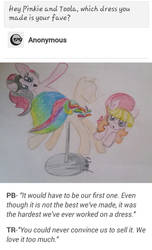 Ask Pinkie and Toola-Poni Dress 