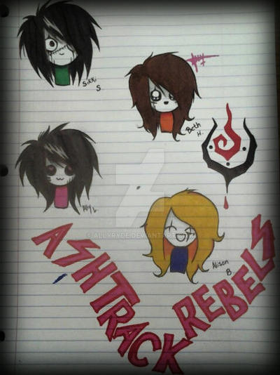 Ashtrack Rebels Chibis