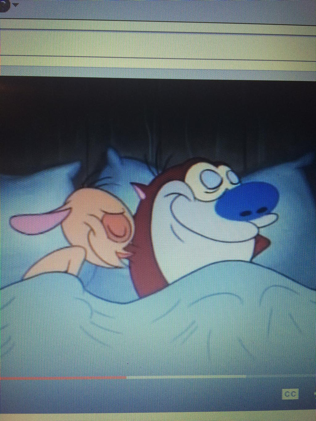 Ren And Stimpy Sleeping by sa6044 on DeviantArt