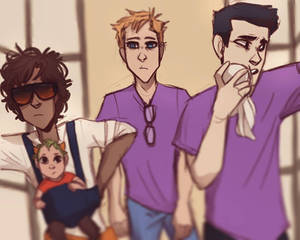 pjo hangover Au