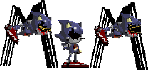 sonic eyx and metal sonic exe by koheisupra on DeviantArt