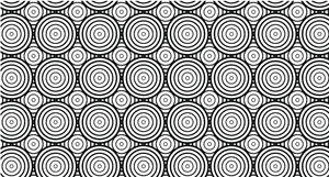 Mono circles patterns