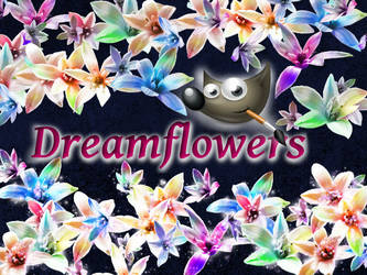 Dream flowers GIMP Brush