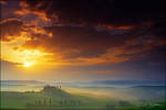 Tuscan Sunrise by samuelbitton