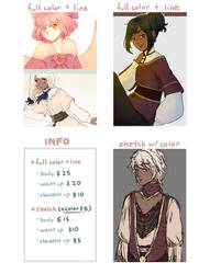 OPEN COMMISSIONS