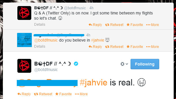 '#jahvie is real'