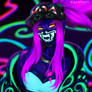 KDA Neon Akali