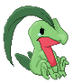 Grovyle pixel doll