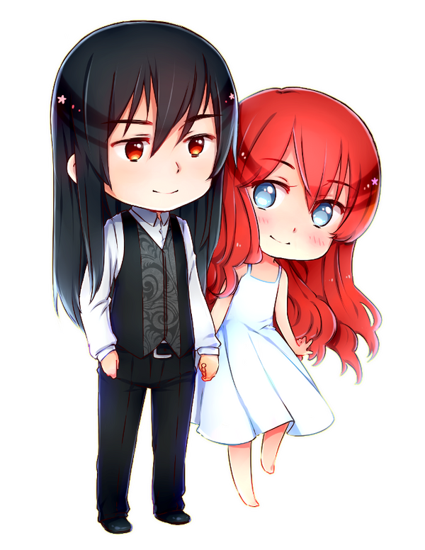 (commission) Lilith and Lucifer