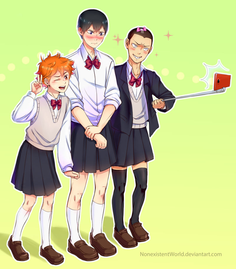 Kageyama-chan and friends by NonexistentWorld Kageyama-chan and friends by NonexistentWorld