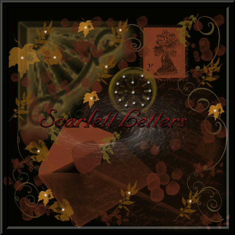 Autumn for Scarlett Letters...