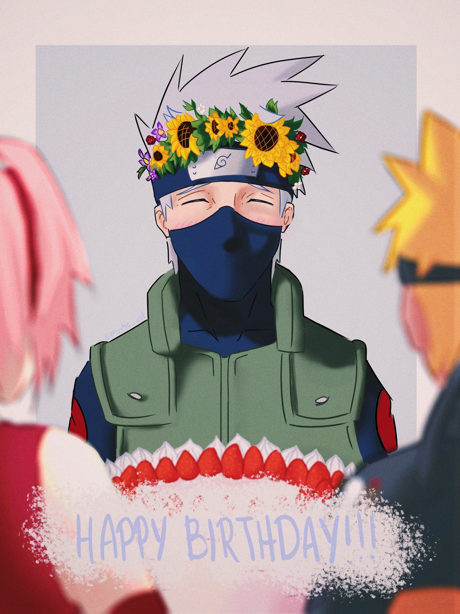 Kakashi Hatake - Naruto by dragonarts1 on DeviantArt