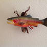 Golden Trout Carving