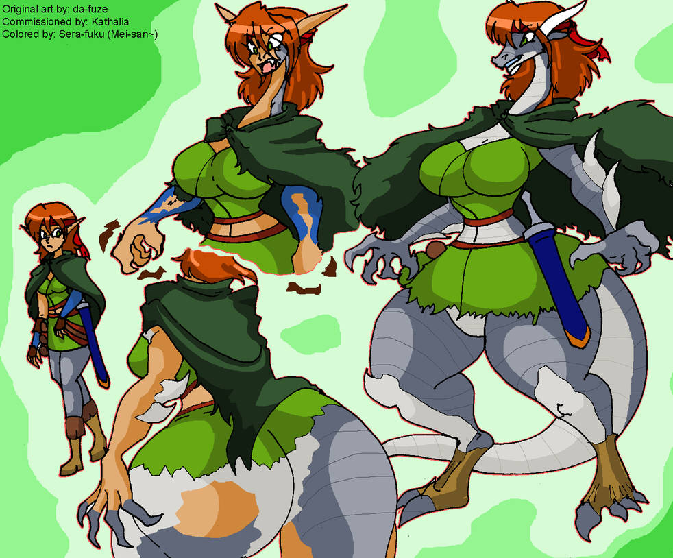 Trade: Kathalia Dragon TF (Colored for Kathalia) by Sera 