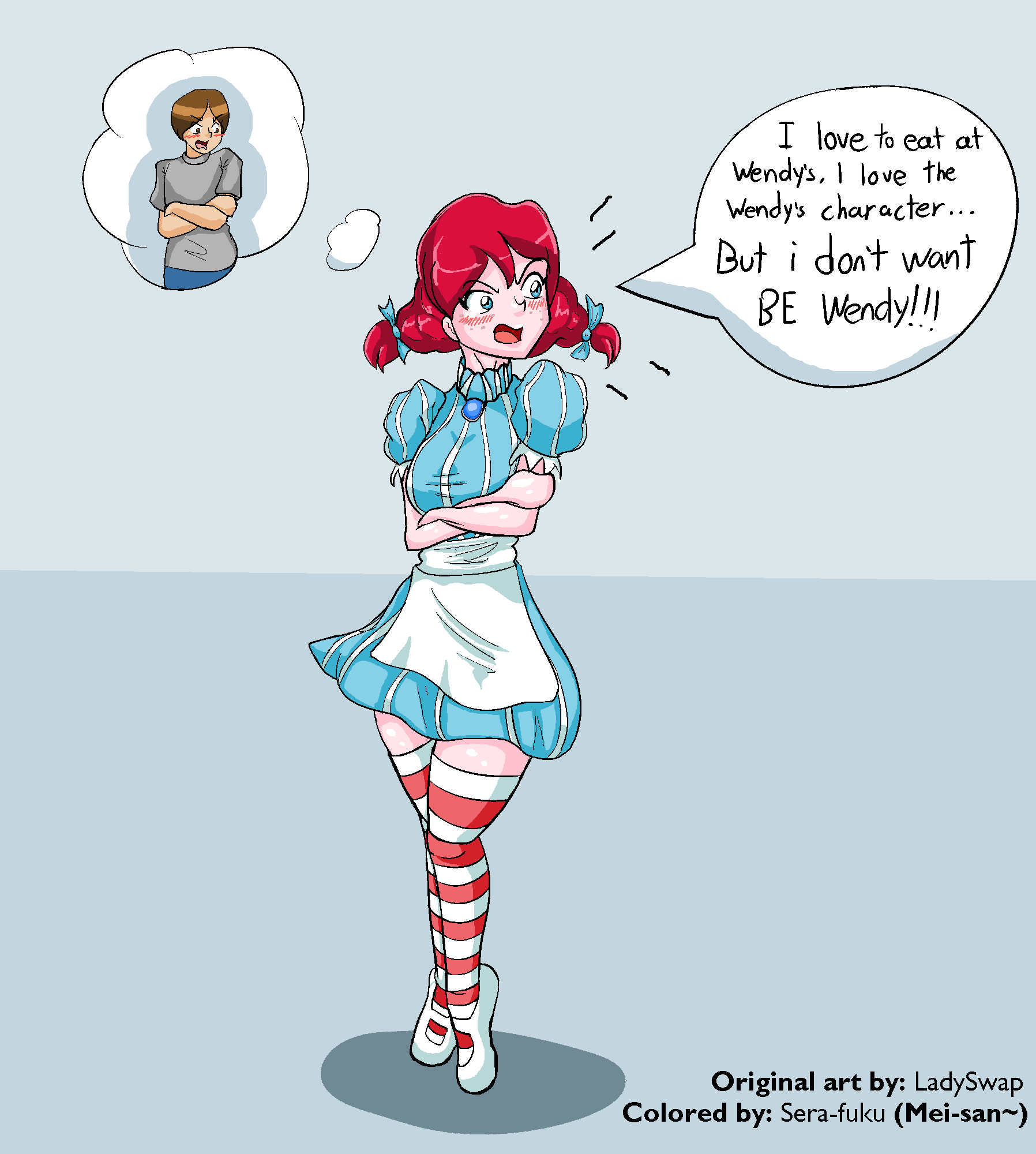 Wendy Body Swap Tg Colored (for Ladyswap) By Sera-fuku On Deviantart E59