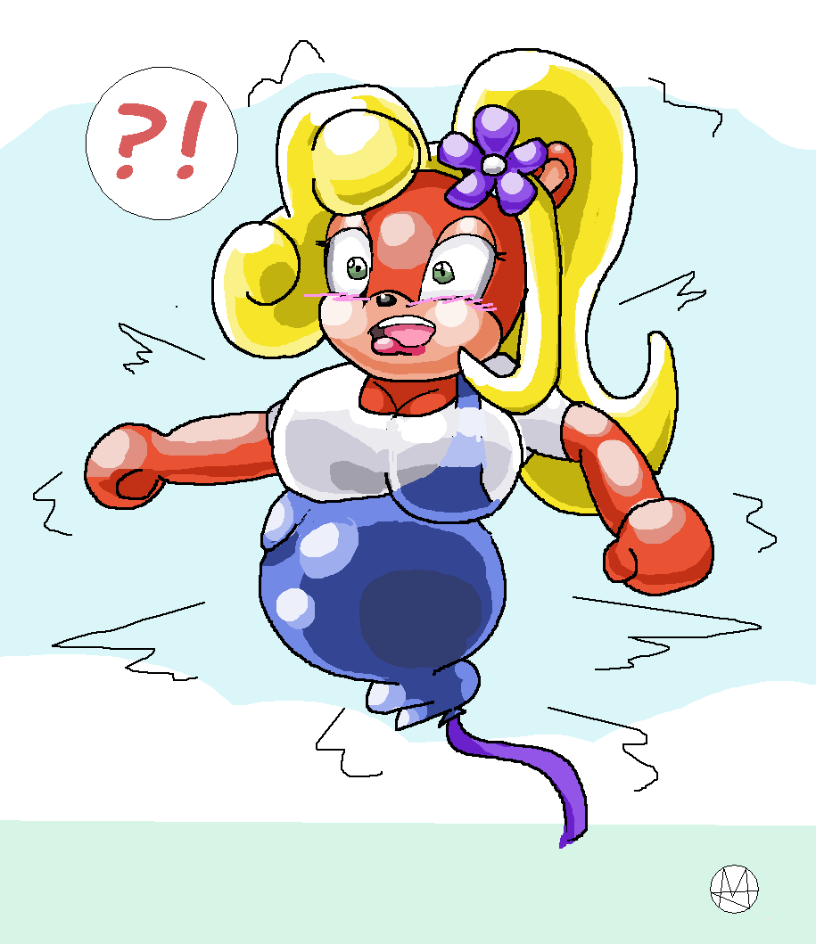 Explode Balloons Tf U: Coco Balloondicoot (Balloon Girl TF) by Sera-fuku on DeviantArt