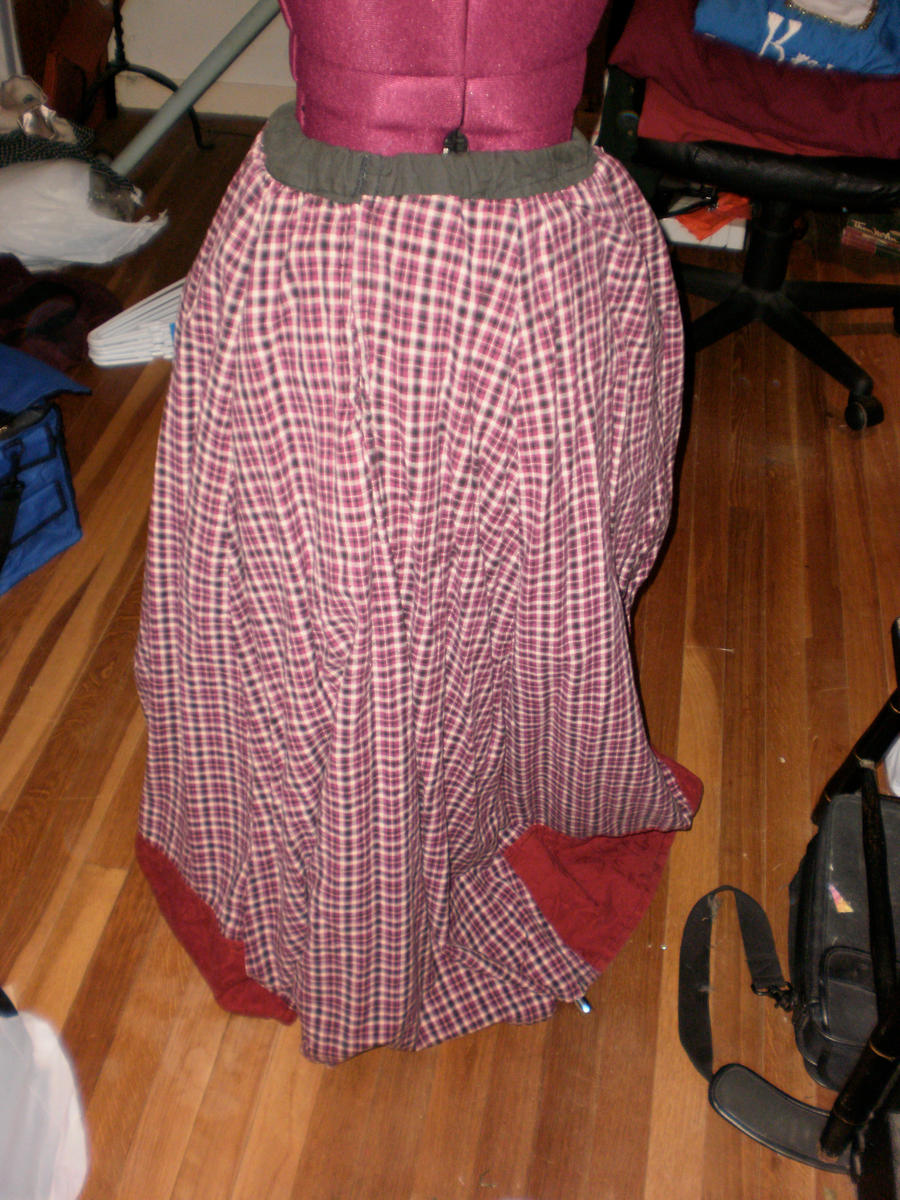 Medieval Skirt Back