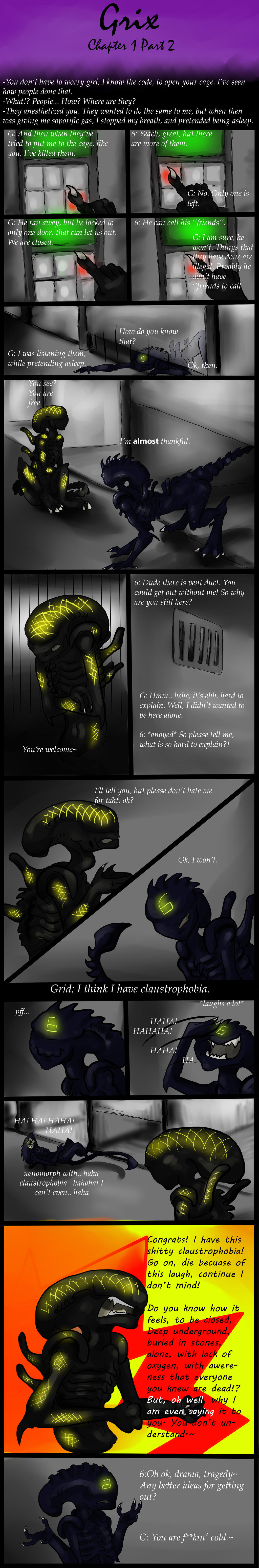 Grid X Specimen 6 Comic Ch 1 P 2 By Khanashi On Deviantart