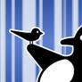 LinuxBird Wallpaper nr.1 Blue