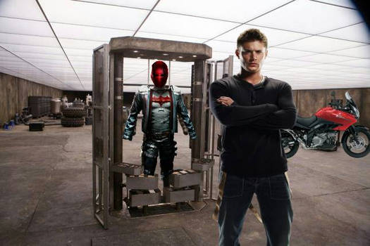 Jensen Ackles Is The Red Hood 