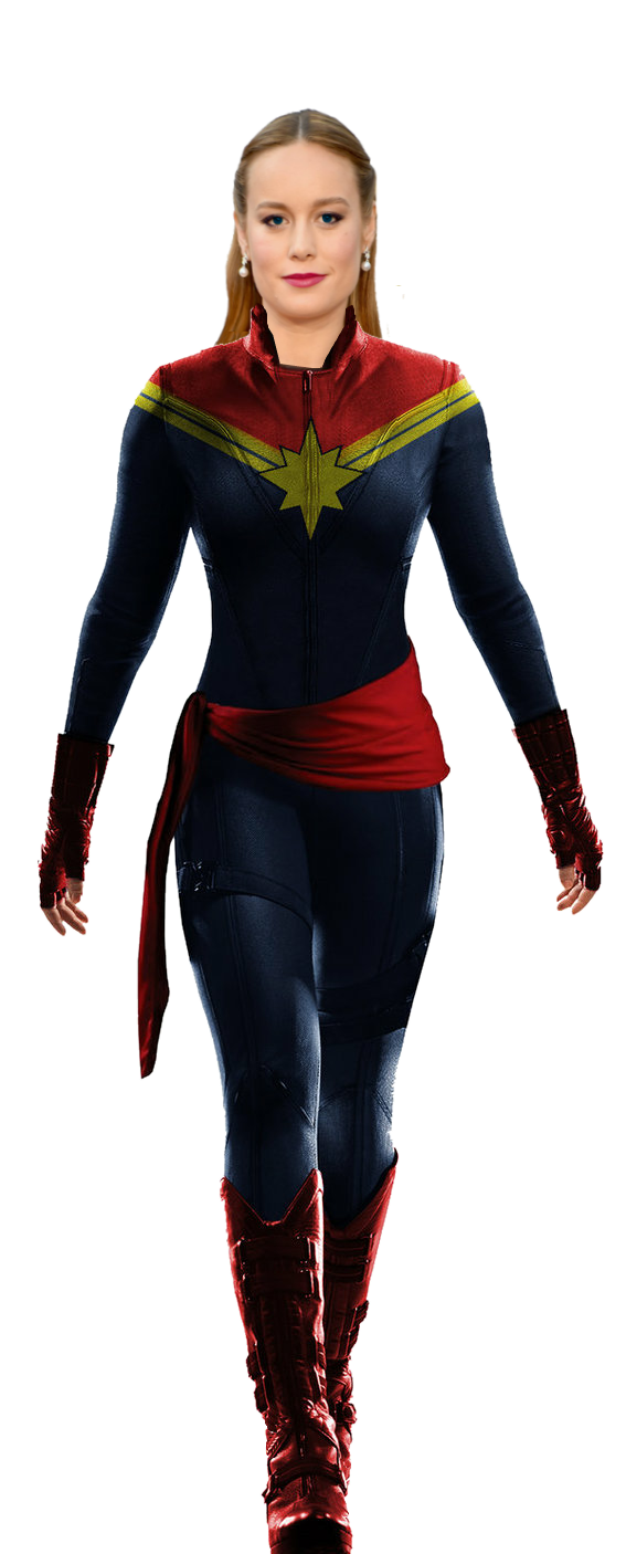 Captain Marvel - Transparent by Asthonx1 on DeviantArt