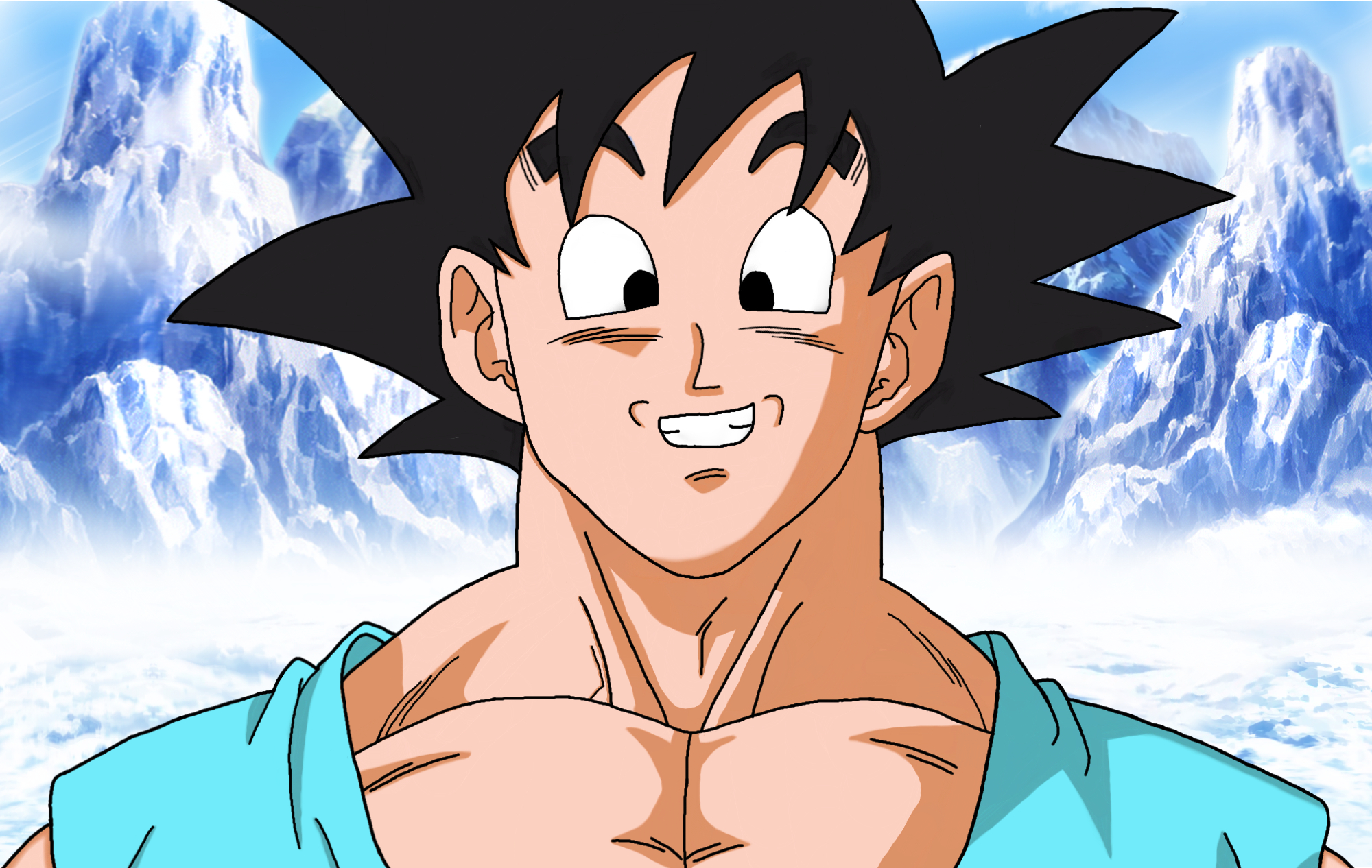 Dragon Ball Z Art Imagines Ultra Instinct Goku at the End of Z