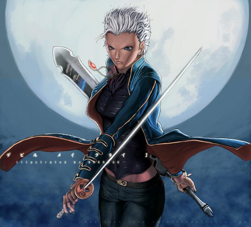 Sabi-Cat Cosplay - More #art!! Made a genderbend of DMC5 Dante