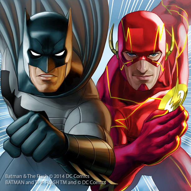 Batman and The Flash by JUNAIDI on DeviantArt