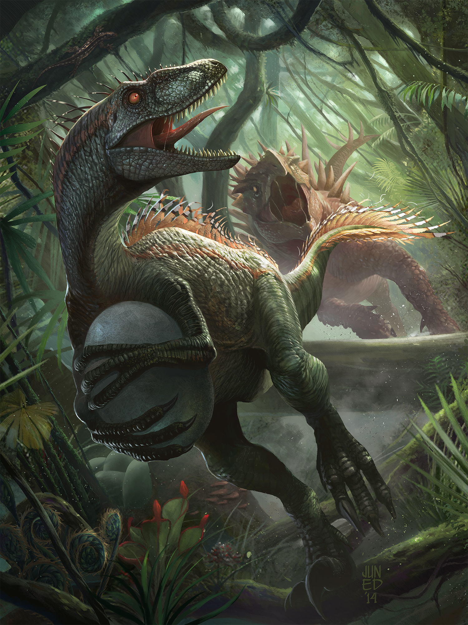 Fast Thieving Raptor Thief Raptor by JUNAIDI on DeviantArt