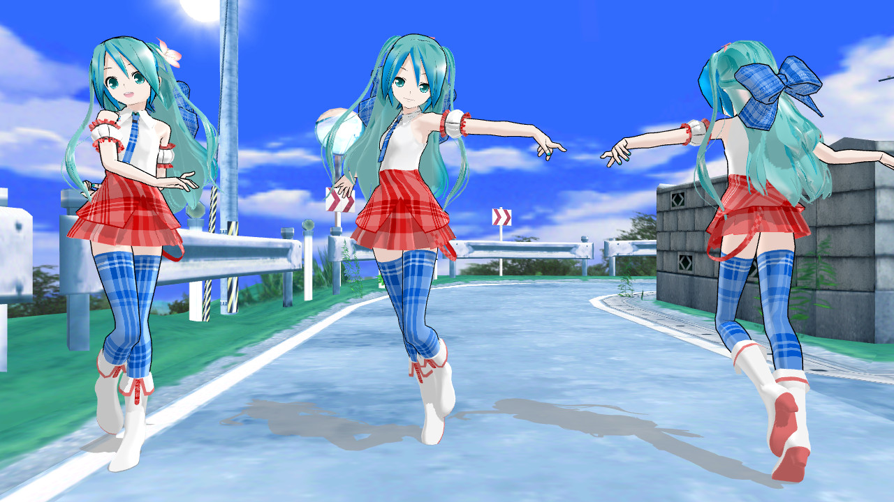 MMD LAT Plaid Miku (Not up for DL)