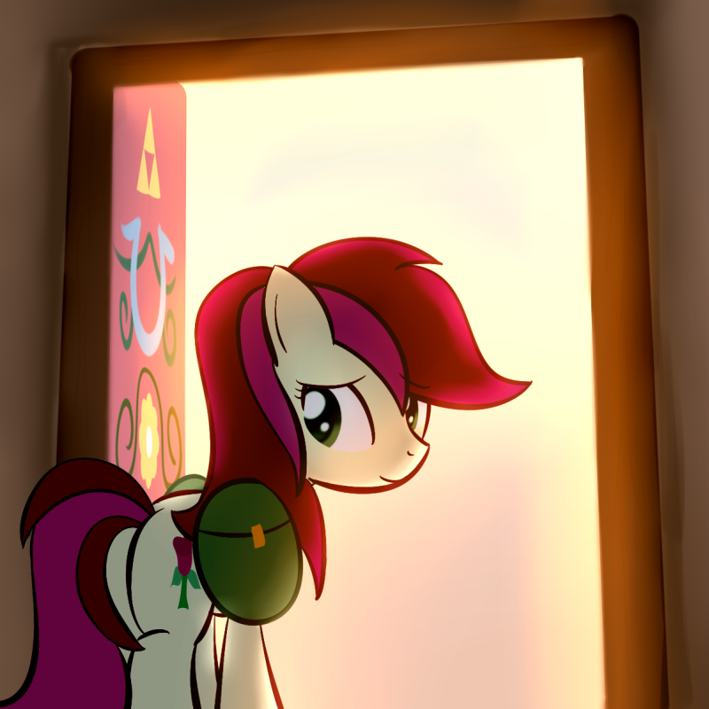 Roseluck Leaves the Flower Shop