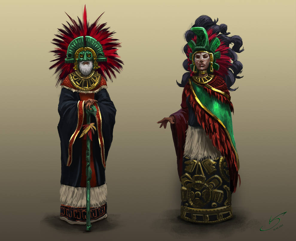 Mayan - character design by VSales on DeviantArt