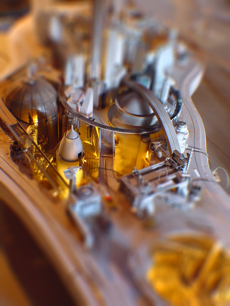 miniature tiltshift model