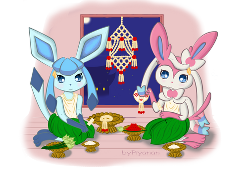 GlaceonSylveon 2