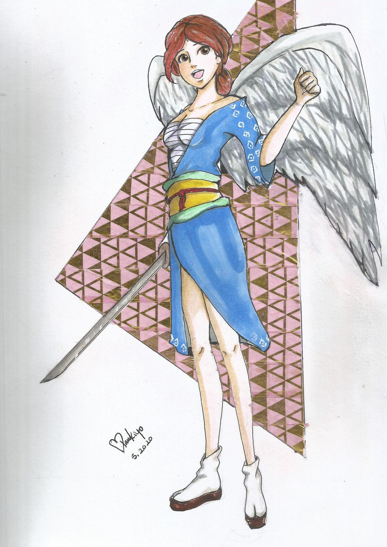 Samurai Angel Samurai Angel - by: Paukiyo by Kiyomi20 on DeviantArt